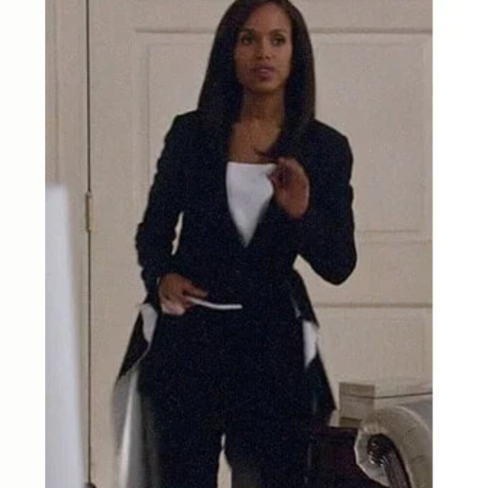 Givenchy Scandal Draped Flounce Blazer Jacket | Pre-Fall 2017 | FR 34 / US 2